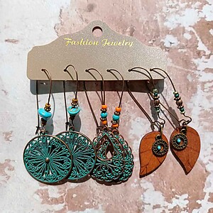 FASHION EARRINGS By Jill's Place - PFE001BC