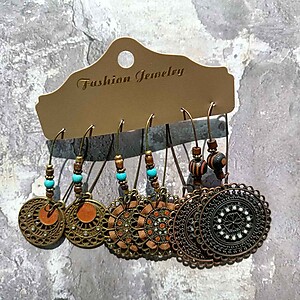 FASHION EARRINGS By Jill's Place - PFE001BR