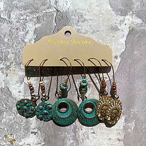 FASHION EARRINGS By Jill's Place - PFE001RI