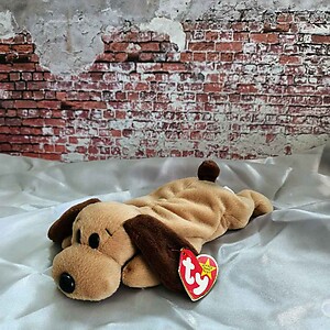 Ty Beanie Baby BONES the Dog