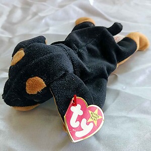 Ty Beanie Baby DOBY the Doberman Pinscher