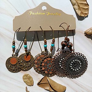 FASHION EARRINGS By Jill's Place - PFE001BR