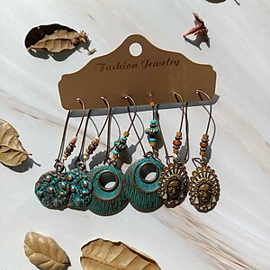 FASHION EARRINGS By Jill's Place - PFE001RI