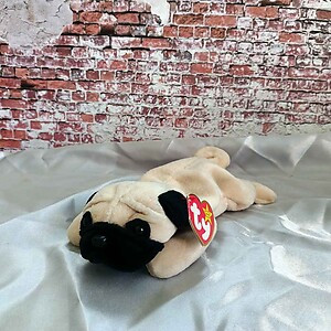 Ty Beanie Baby PUGSLY the Pug