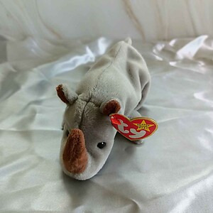 Ty Beanie Baby SPIKE the Rhinoceros