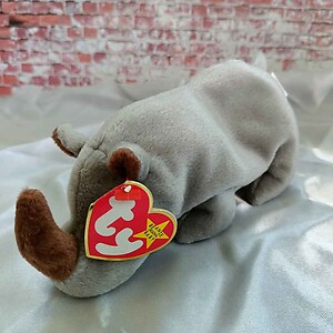 Ty Beanie Baby SPIKE the Rhinoceros